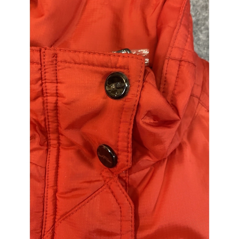 Lauren Ralph Lauren Red Ripstop Utility Jacket Belted LRL Puffer Coat Mens Small - Picture 7 of 12